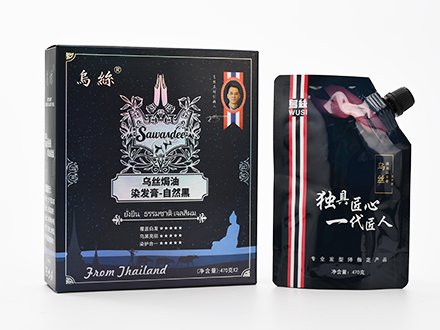 乌丝焗油染发膏-自然黑