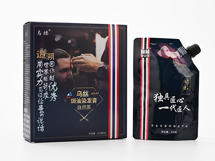 乌丝焗油染发膏-自然黑