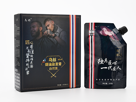 乌丝焗油染发膏-自然黑