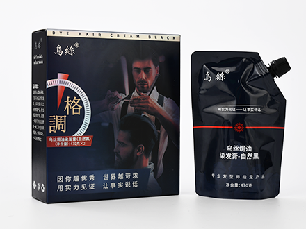乌丝焗油染发膏-自然黑
